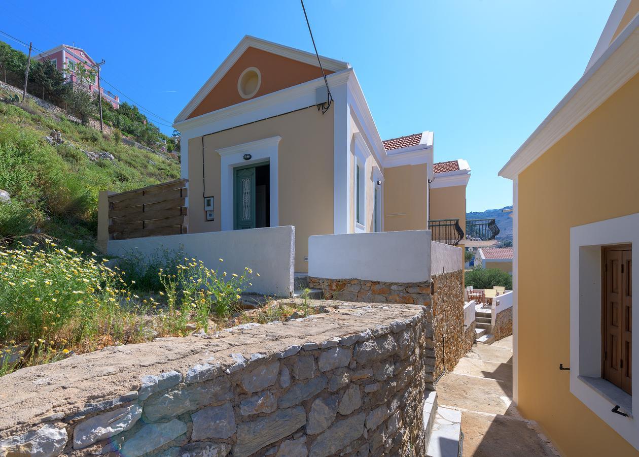 Вилла Blue Wave Astradeni House Сими Экстерьер фото