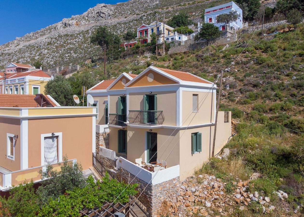 Вилла Blue Wave Astradeni House Сими Экстерьер фото
